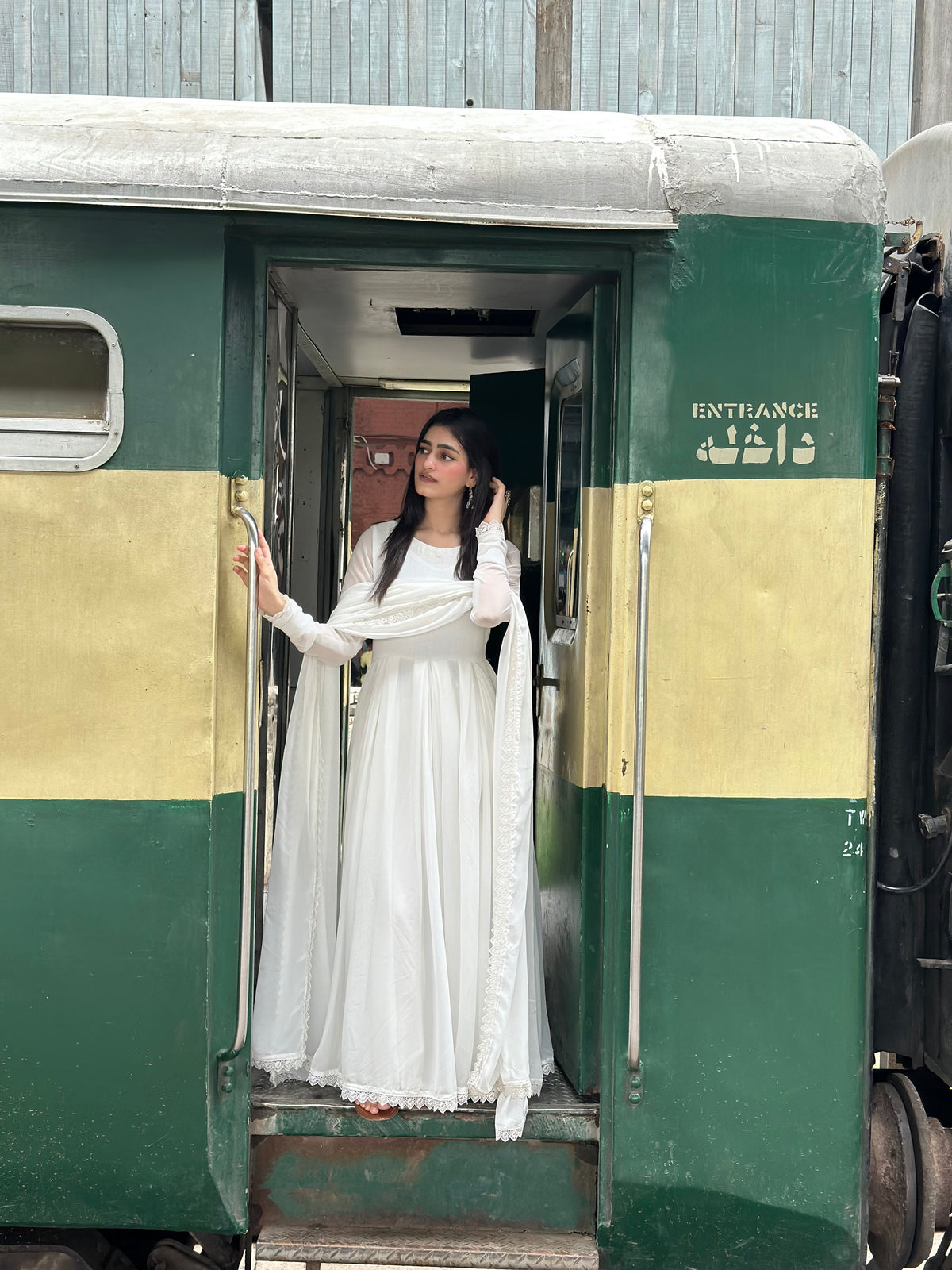 White Festive Maxi Dress