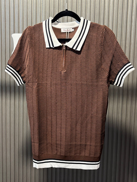 Imported knitted shirt