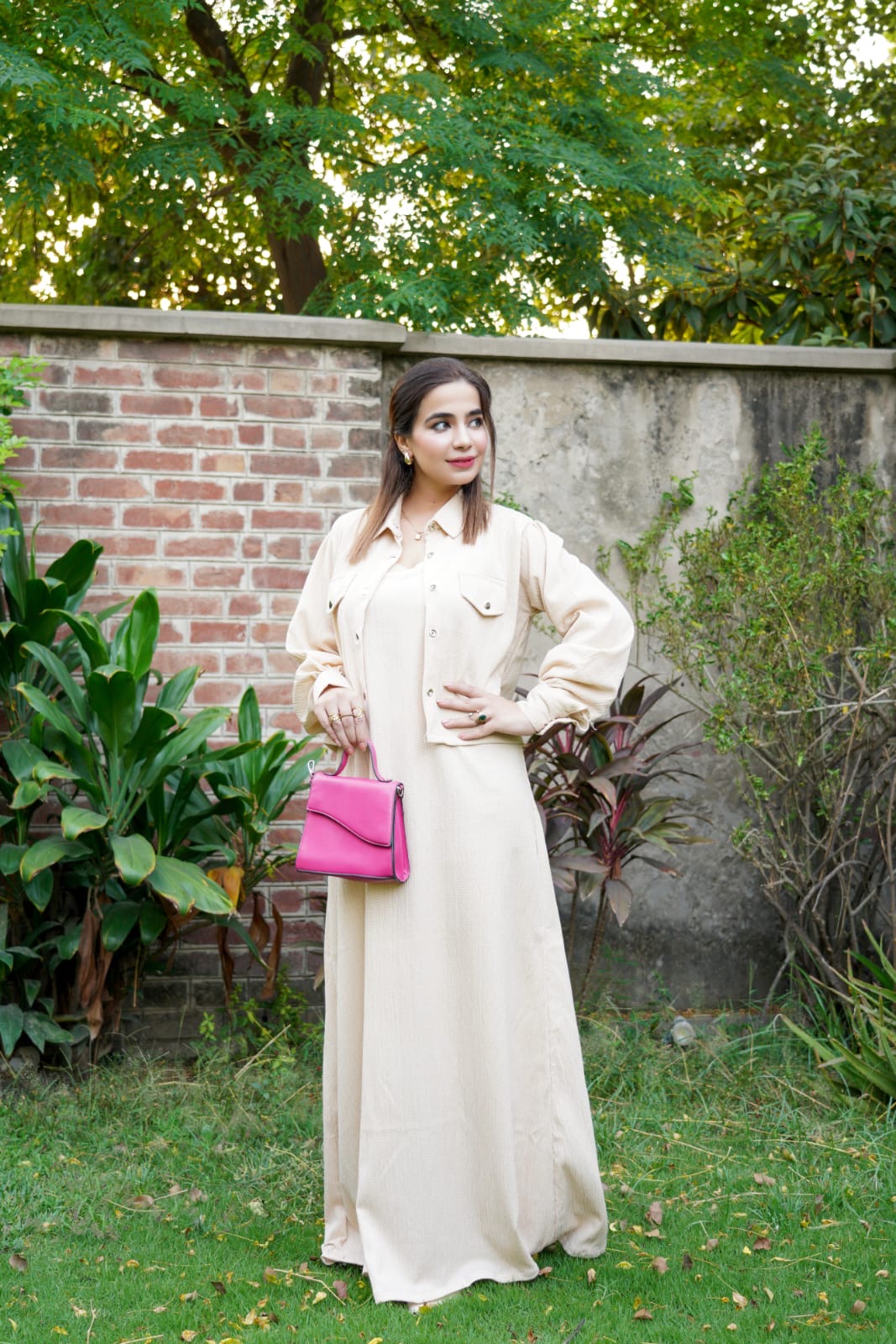 Maxy dress with Cropped Jacket