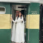 White Festive Maxi Dress