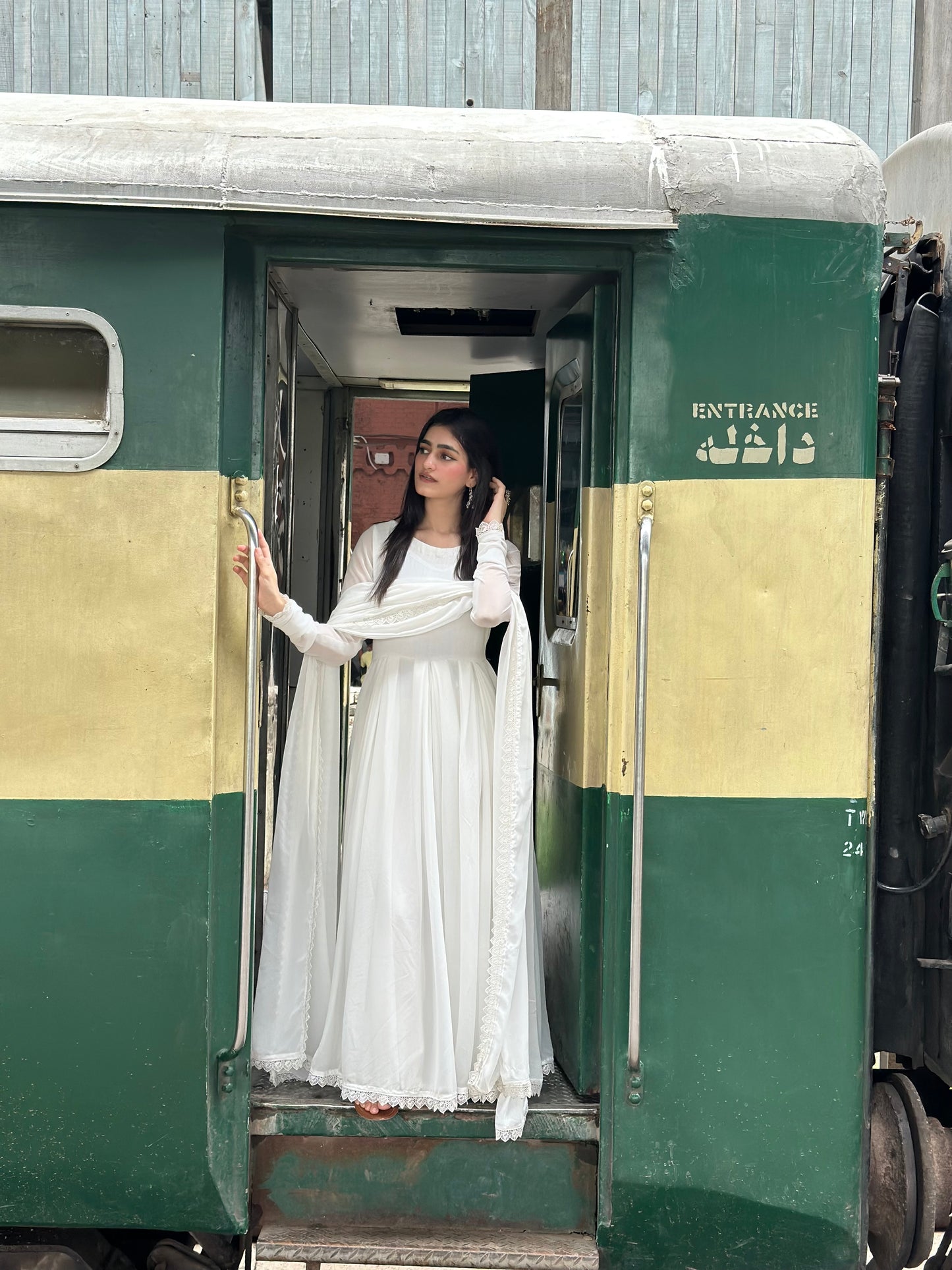 White Festive Maxi Dress