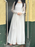 White Festive Maxi Dress