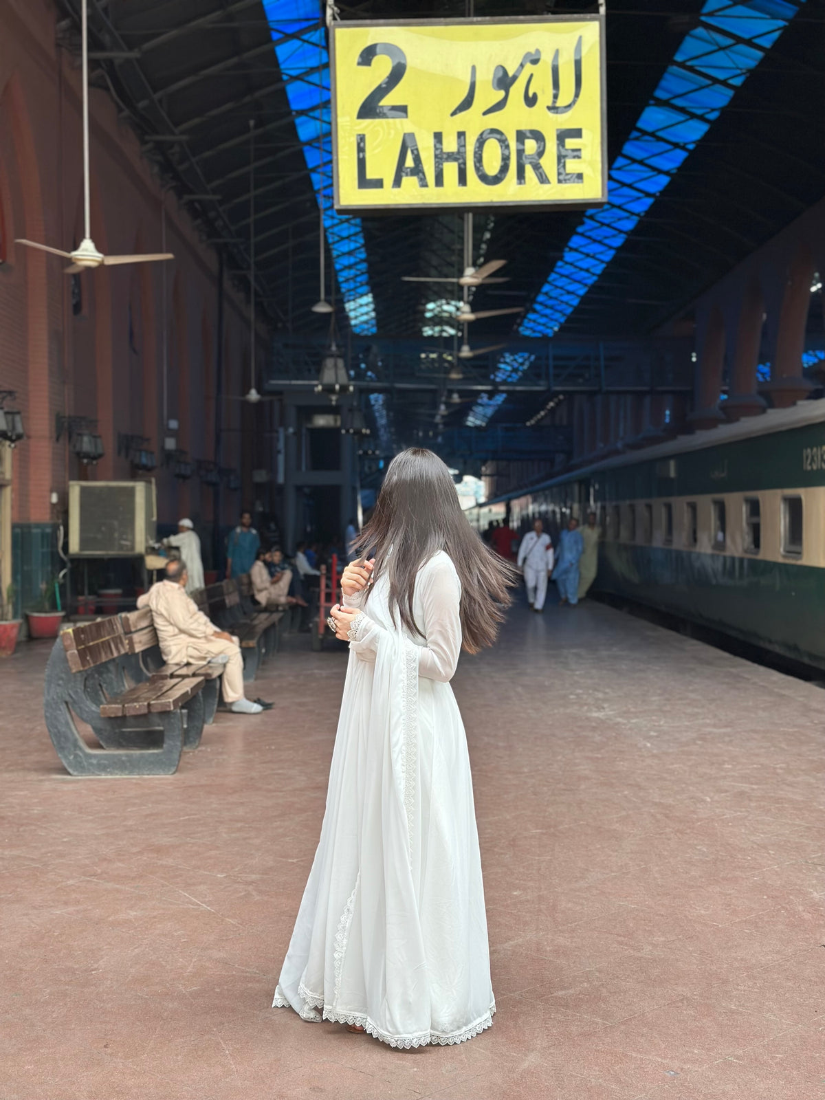 White Festive Maxi Dress
