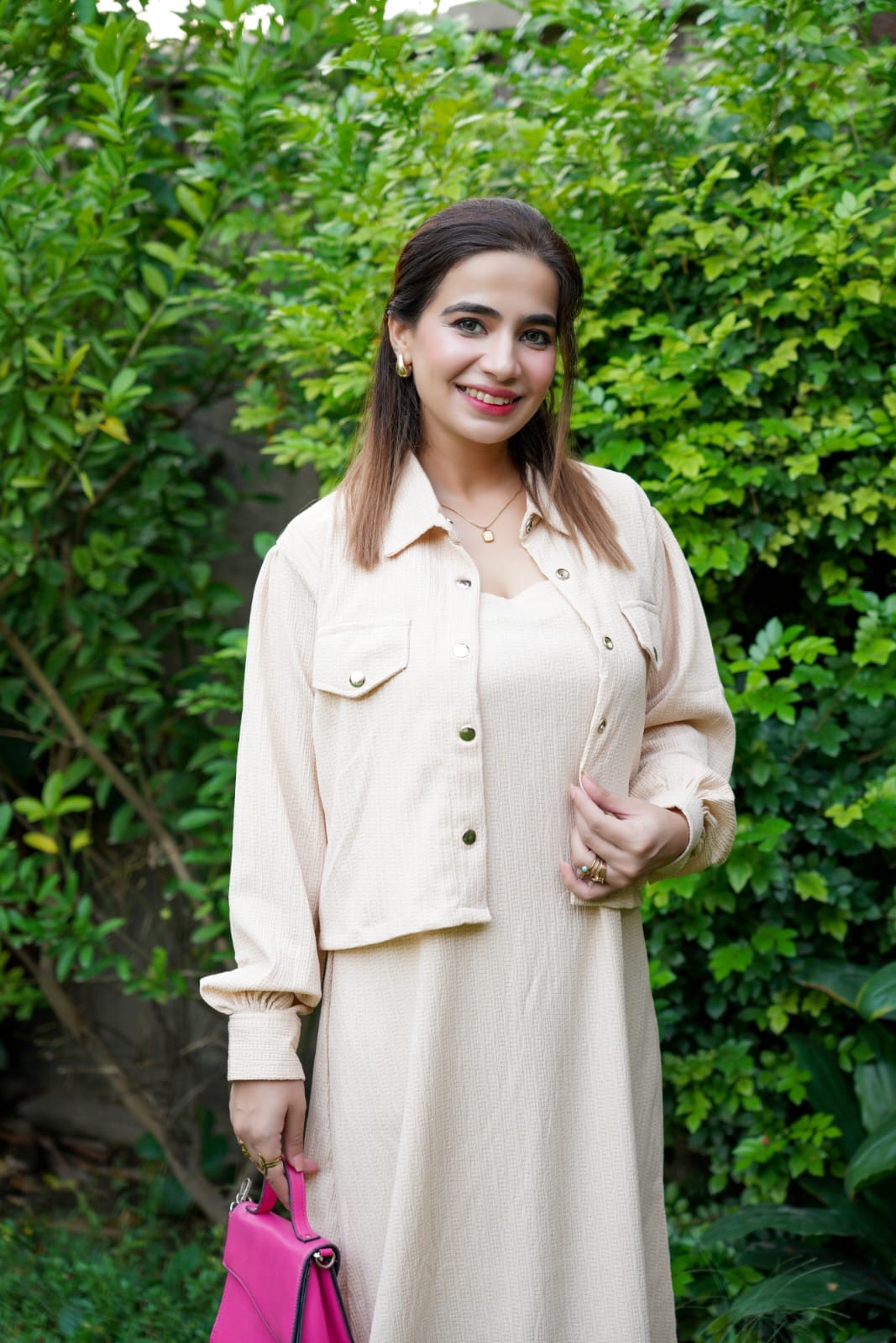 Maxy dress with Cropped Jacket