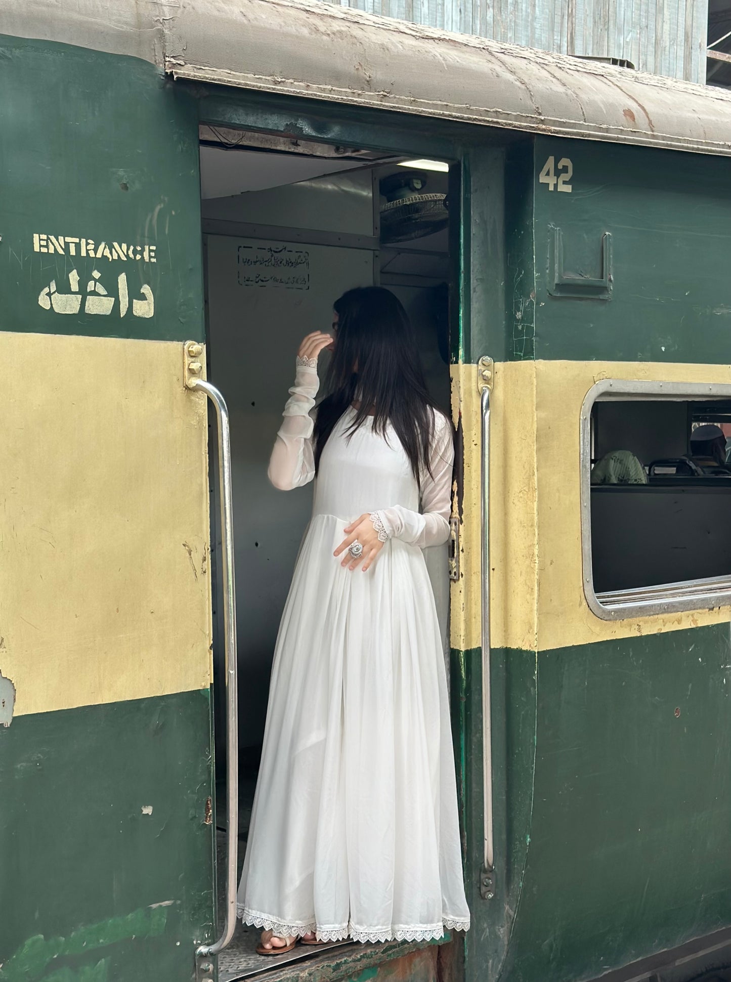 White Festive Maxi Dress