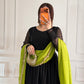 Black & Lime Green Festive Ensemble
