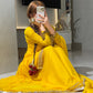 Sunshine Yellow Embroidered Lawn Suit
