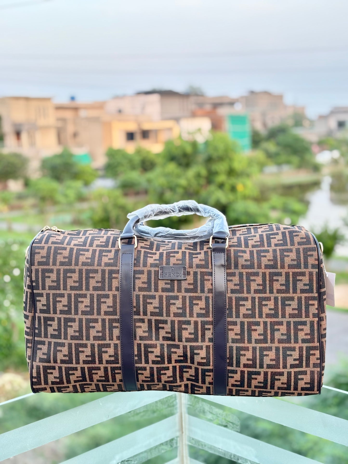 Imported travel bag