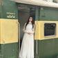 White Festive Maxi Dress