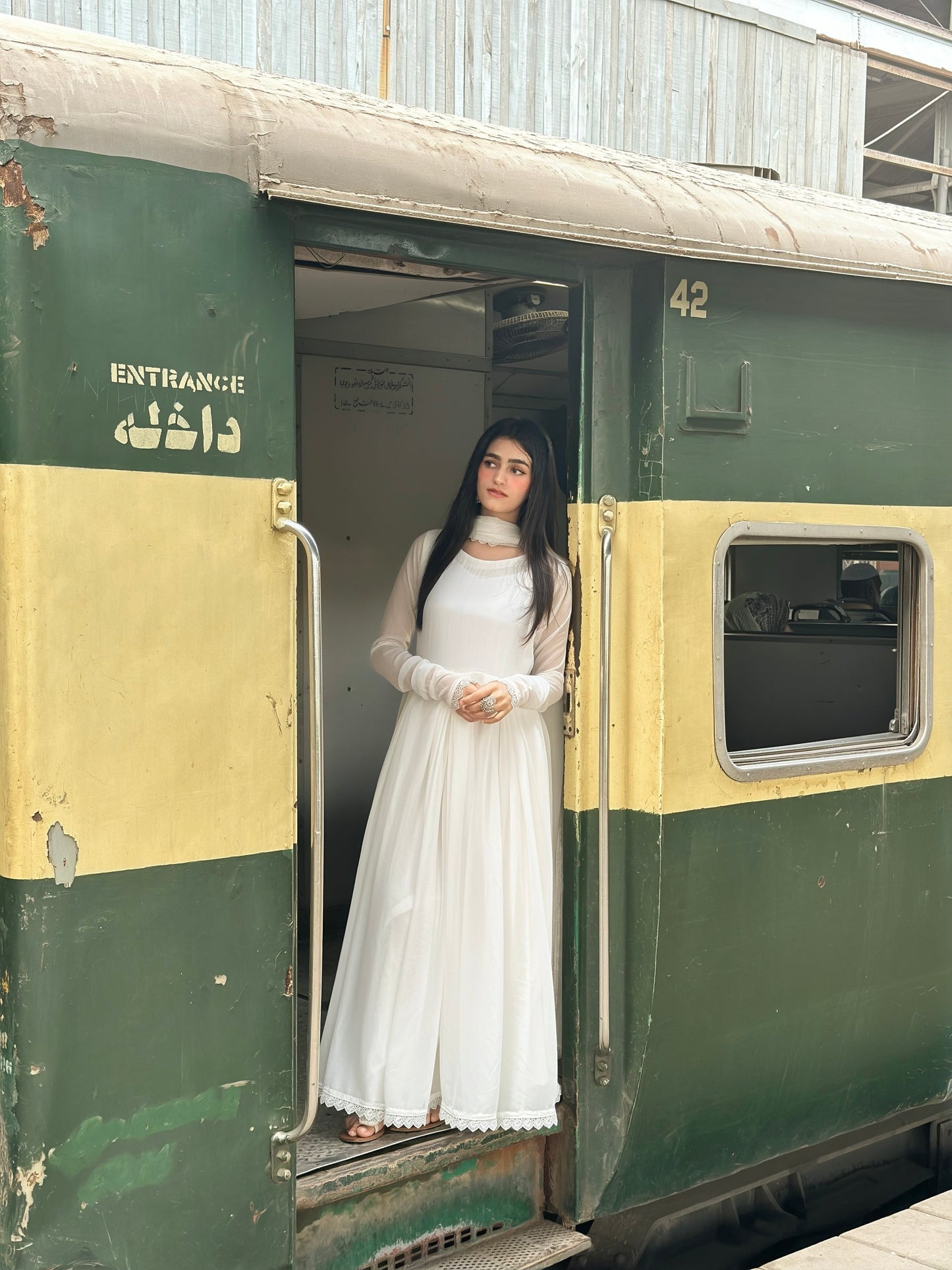 White Festive Maxi Dress
