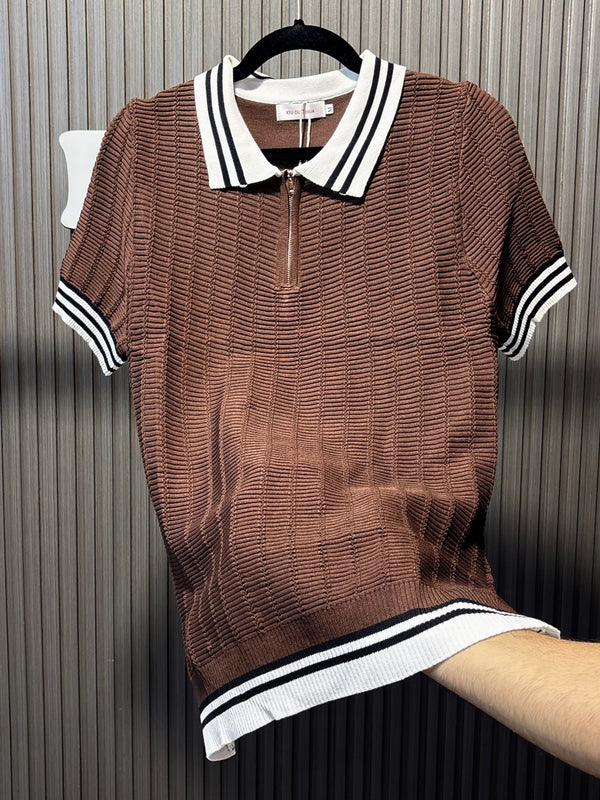 Imported knitted shirt